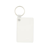 Sublimation blank mdf rectangle keyring